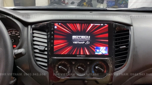 Màn hình Gotech GT8 Mitsubishi Triton 2016 - 2019